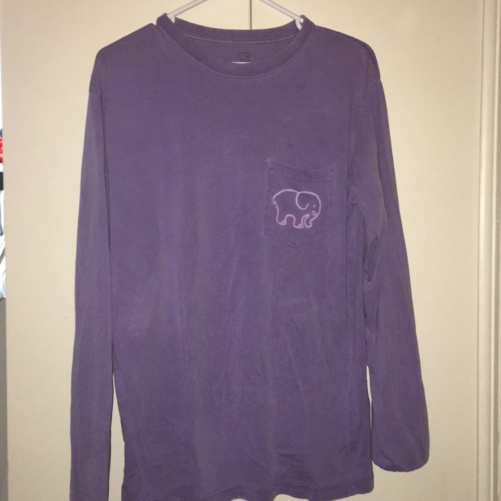 Purple Ivory Ella long sleeve shirt